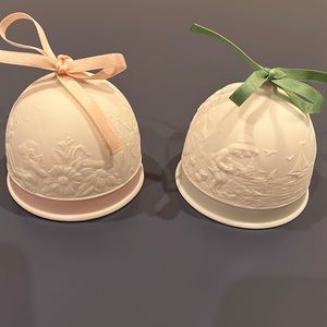 Lladro Collectors Society Bells 1991 & 1992